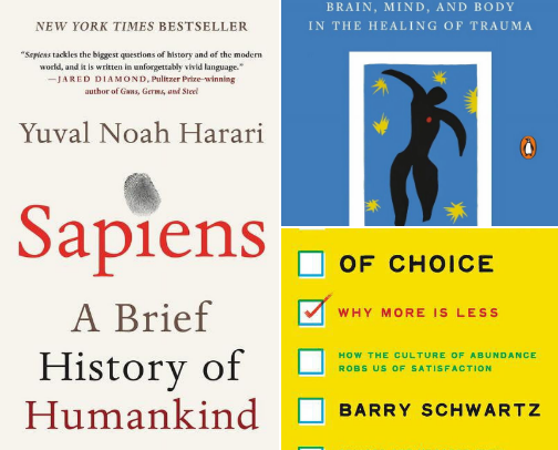 10 Non - Fiction Books You should read! cover photo collage