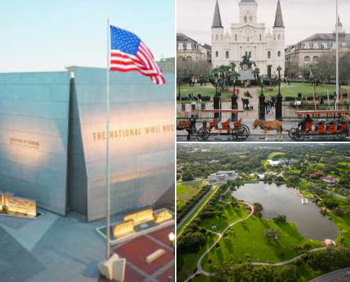 Great Places in Louisiana To Visit cover photo collage