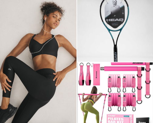 Sport essentials🏹 cover photo collage