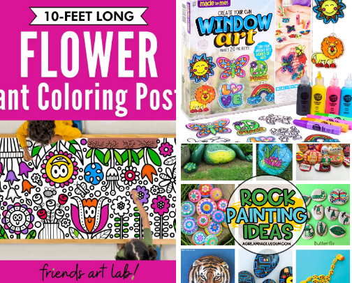 Summer crafts cover photo collage