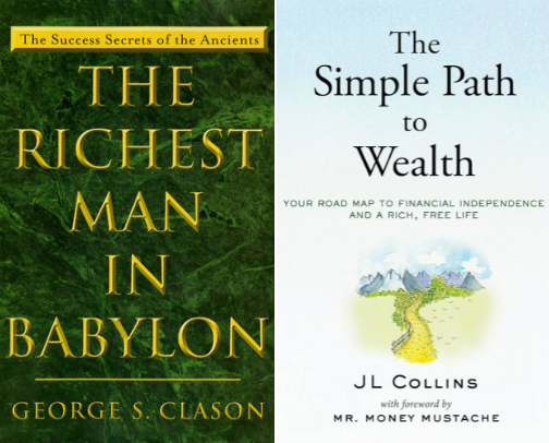 Books That Changed My Relationship With Money! cover photo collage