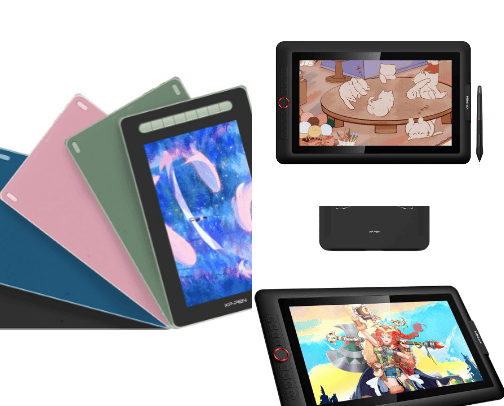 Recommendations for pentab displays with prices under 5 million cover photo collage