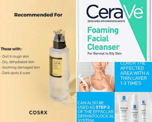 Skincare 🧖🏻‍♀️ cover photo collage