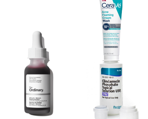 🧖🏻‍♀️ Skincare That Finally Helped My Combo, Acne-Prone Skin cover photo collage
