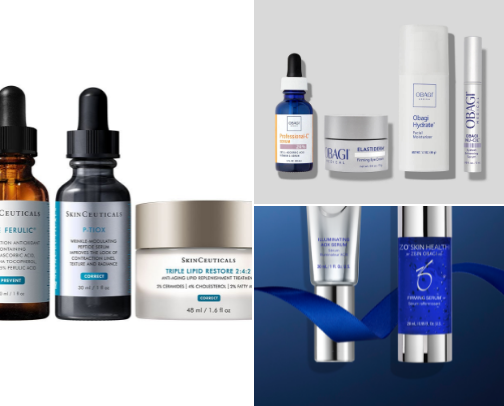 As a former Medical Aesthetician my favorite medical grade skin care products are here! cover photo collage
