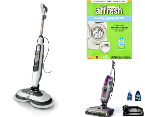 Household and cleaning cover photo collage