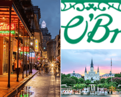 Let's go to New Orleans cover photo collage