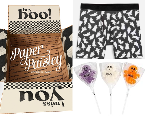 "Hey BOO, I Miss You" (College Care Package for the Boys) cover photo collage