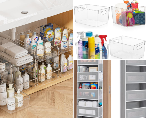 Bathroom Organization & Storage Finds cover photo collage