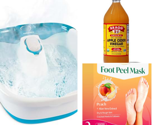 FOOT CARE 
No more hard feet cover photo collage