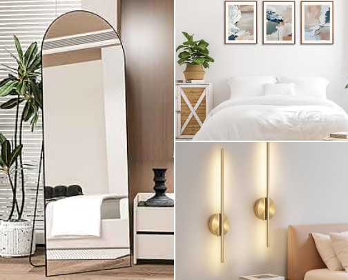 Affordable Amazon Bedroom Upgrades That Look Expensive cover photo collage