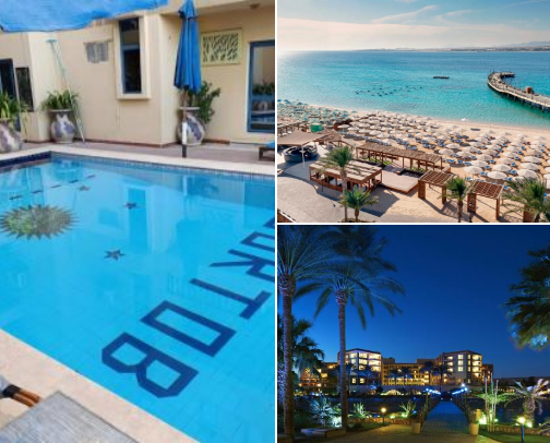 Best hotels I like in Hurghadah, Egypt cover photo collage