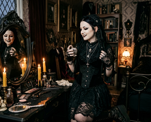 Light & Darkness: My Gothic Lifeside cover photo collage
