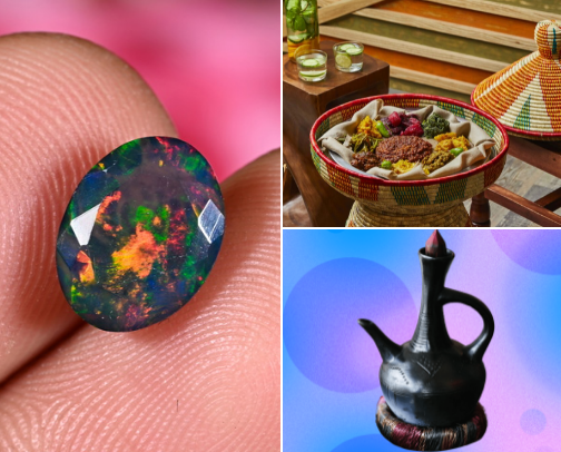 Only in Ethiopia: Rare Treasures cover photo collage