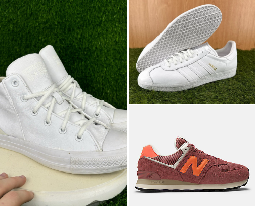 White Sneakers That Stay Clean Longer (Low Maintenance Picks 👟✨) cover photo collage