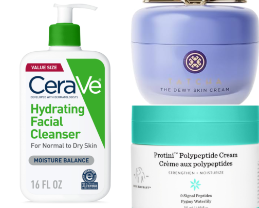 Hydration & Gentle Glow Essentials for Sensitive, Mature Skin cover photo collage