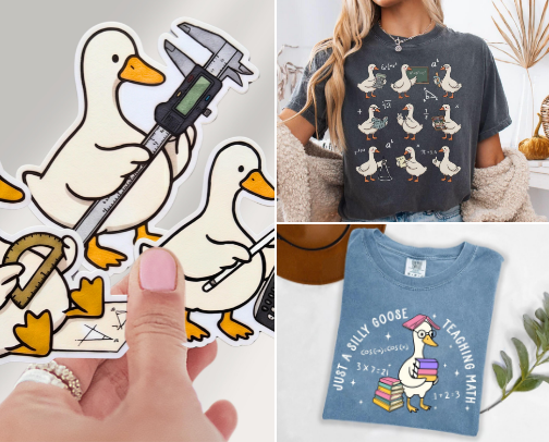 Math Teacher Gifts cover photo collage