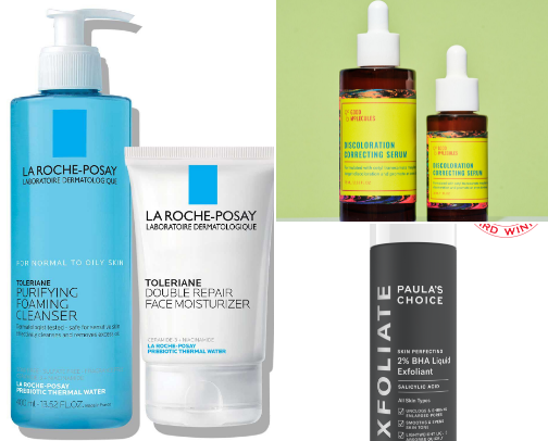 ACNE PRODUCTS MUST HAVES cover photo collage