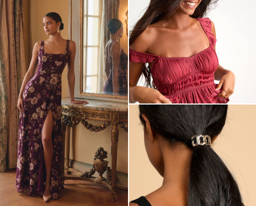 Lulus – Chic & Trendy Women’s Fashion for Weddings, Parties & Special Events cover photo collage