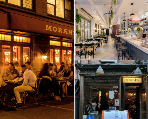 NYC Restaurants cover photo collage