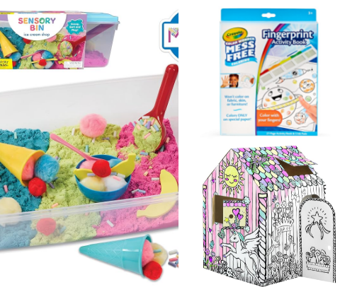 Kids' Toys & Activities No Screen Time Needed! cover photo collage