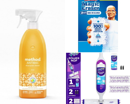 Pure and Simple Cleaning Essentials for a Calm, Fresh Home 🌿 cover photo collage