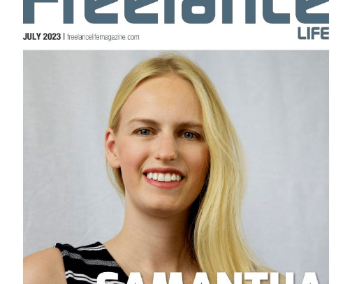Freelance life cover photo collage