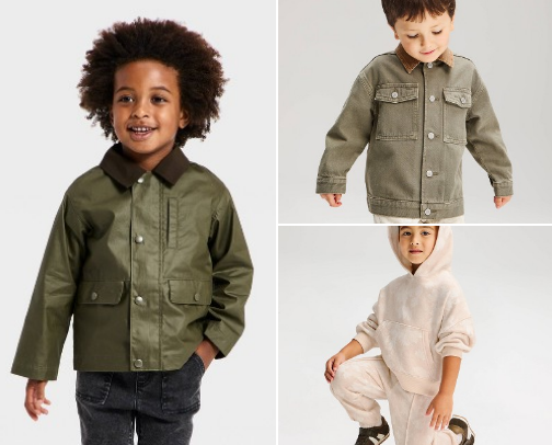 Toddler boy FALL closet cover photo collage