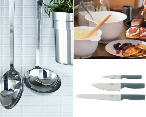 Kitchen essentials cover photo collage