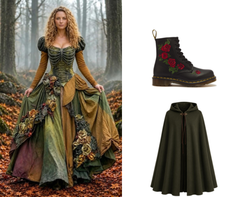Forest Witch Costume Idea cover photo collage