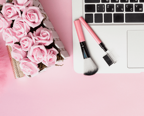 Make-up cover photo collage