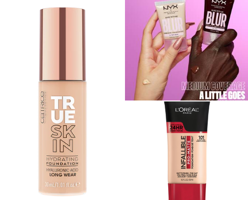 Low budget make up cover photo collage