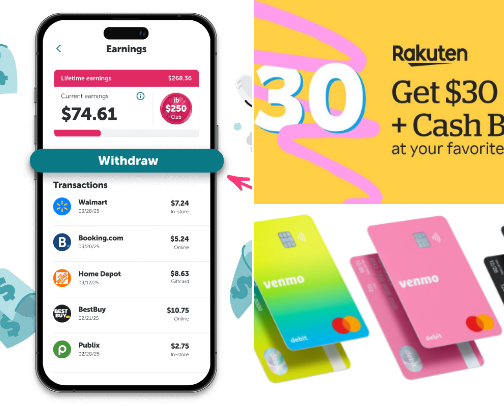Referral Codes for brands that offer bonuses or cashback when you refer someone. cover photo collage