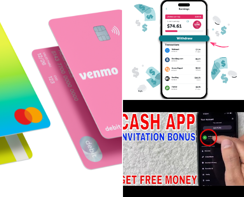 Referral Codes for brands that offer bonuses or cashback when you refer someone. cover photo collage