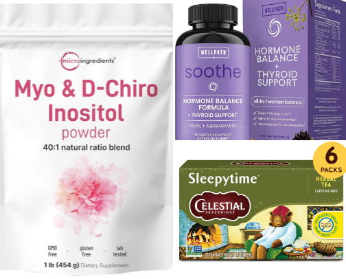 Supplements for PCOS🩵🚺 cover photo collage