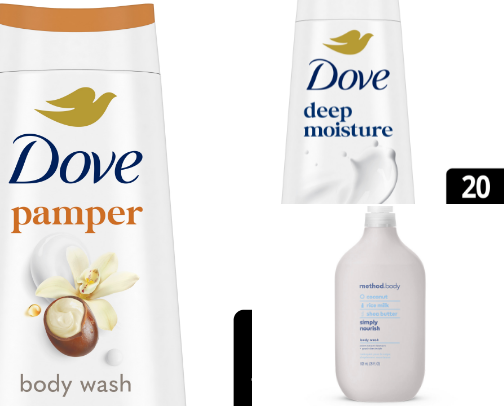 🫧My Go-To Body washes cover photo collage