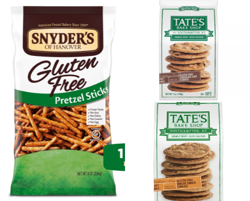 Gluten Free Snacks cover photo collage