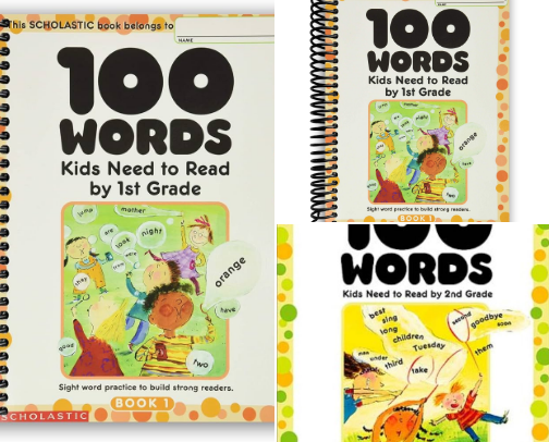 Download - Family resources for 100 Words Kids Need to Read by 1st Grade: Sight Word Practice to Build Strong Readers cover photo collage