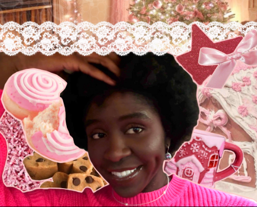 winter valentine’s outfit - whimsical & pink 🎀 cover photo collage