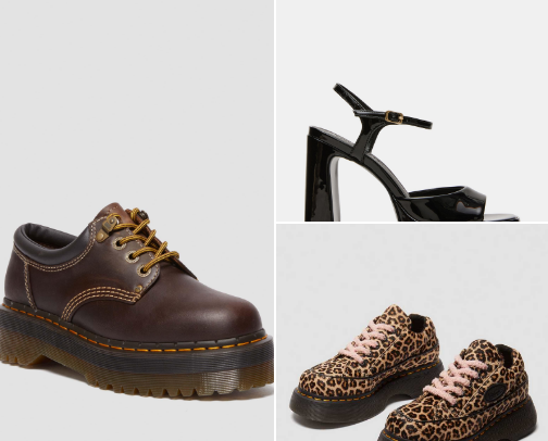 Chunky Shoes 👞 cover photo collage