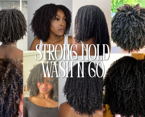 hair gels that are actually stronghold *type 4 hair approved* 4a, 4b & 4c friendly cover photo collage