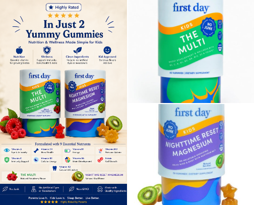 Kids Vitamins I Actually Recommend cover photo collage