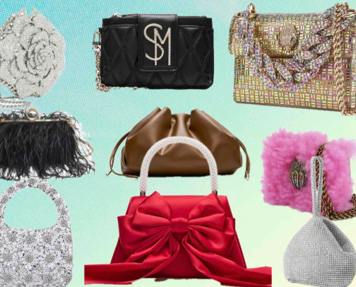 Elegant Evening Bags cover photo collage