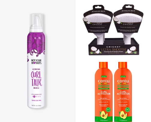 Affordable Curly Hair Routine — Frizz-Free, Defined Curls (mostly under $15) cover photo collage