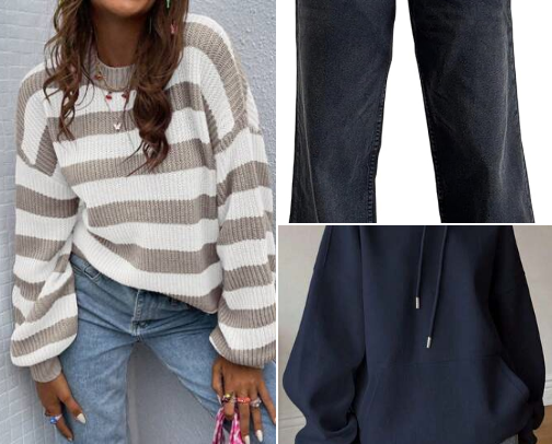 Winter Outfits on a Budget cover photo collage