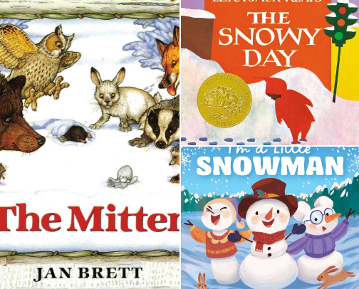 January Kids' Books: Snowy Winter, Dr Martin Luther King Jr., & Stranger Things cover photo collage