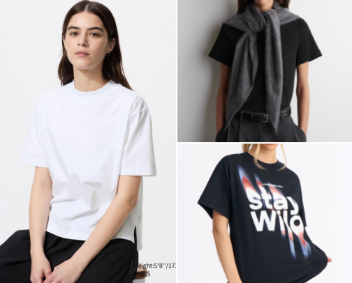 T shirts cover photo collage