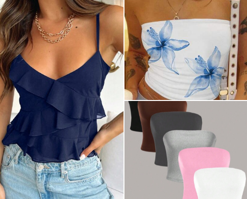 🌞 Summer Tops You’ll Want to Wear on Repeat cover photo collage