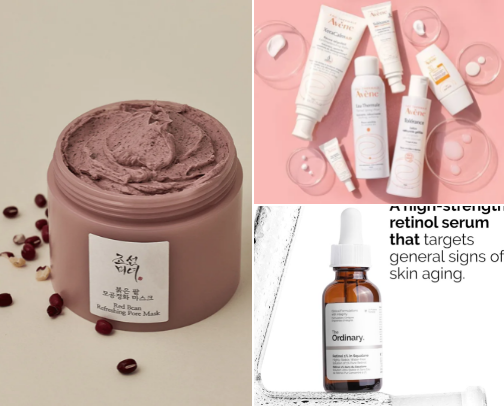Skin care for all type cover photo collage