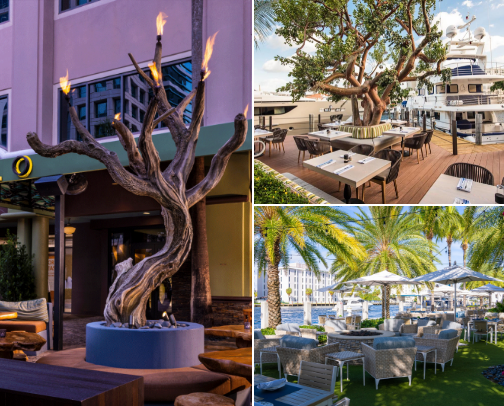 Dinner in Fort Lauderdale cover photo collage
